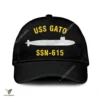 Uss Gato Ssn-615 Classic Baseball Cap Gift For Navy Veteran, Custom Print/embroidered Us Navy Ships Classic Cap