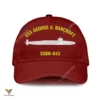 Uss George A. Bancroft Ssbn-643 Classic Baseball Cap Gift For Navy Veteran, Custom Print/embroidered Us Navy Ships Classic Cap