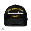 Uss Greeneville Ssn-772 Classic Baseball Cap Gift For Navy Veteran, Custom Print/embroidered Us Navy Ships Classic Cap