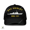 Uss Gridley Ddg-101 Classic Baseball Cap Gift For Navy Veteran, Custom Print/embroidered Us Navy Ships Classic Cap