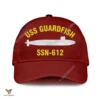 Uss Guardfish Ssn-612 Classic Baseball Cap Gift For Navy Veteran, Custom Print/embroidered Us Navy Ships Classic Cap