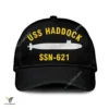 Uss Haddock Ssn-621 Classic Baseball Cap Gift For Navy Veteran, Custom Print/embroidered Us Navy Ships Classic Cap