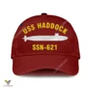 Uss Haddock Ssn-621 Classic Baseball Cap Gift For Navy Veteran, Custom Print/embroidered Us Navy Ships Classic Cap
