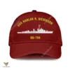 Uss Harlan R. Dickinson Dd-708 Classic Baseball Cap Gift For Navy Veteran, Custom Print/embroidered Us Navy Ships Classic Cap