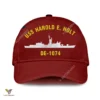 Uss Harold E. Holt De-1074 Classic Baseball Cap Gift For Navy Veteran, Custom Print/embroidered Us Navy Ships Classic Cap