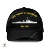Uss Harry E. Hubbard Dd-748 Classic Baseball Cap Gift For Navy Veteran, Custom Print/embroidered Us Navy Ships Classic Cap