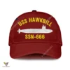 Uss Hawkbill Ssn-666 Classic Baseball Cap Gift For Navy Veteran, Custom Print/embroidered Us Navy Ships Classic Cap