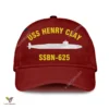 Uss Henry Clay Ssbn-625 Classic Baseball Cap Gift For Navy Veteran, Custom Print/embroidered Us Navy Ships Classic Cap