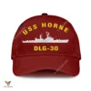 Uss Horne Dlg-30 Classic Baseball Cap Gift For Navy Veteran, Custom Print/embroidered Us Navy Ships Classic Cap