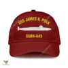 Uss James K. Polk Ssbn-645 Classic Baseball Cap Gift For Navy Veteran, Custom Print/embroidered Us Navy Ships Classic Cap