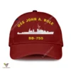 Uss John A. Bole Dd-755 Classic Baseball Cap Gift For Navy Veteran, Custom Print/embroidered Us Navy Ships Classic Cap