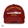 Uss John C Butler De-339 Classic Baseball Cap Gift For Navy Veteran, Custom Print/embroidered Us Navy Ships Classic Cap