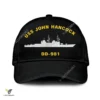 Uss John Hancock Dd-981 Classic Baseball Cap Gift For Navy Veteran, Custom Print/embroidered Us Navy Ships Classic Cap