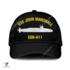 Uss John Marshall Ssn-611 Classic Baseball Cap Gift For Navy Veteran, Custom Print/embroidered Us Navy Ships Classic Cap