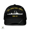 Uss John Paul Jones Ddg-32 Classic Baseball Cap Gift For Navy Veteran, Custom Print/embroidered Us Navy Ships Classic Cap