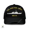 Uss John Paul Jones Ddg-53 Classic Baseball Cap Gift For Navy Veteran, Custom Print/embroidered Us Navy Ships Classic Cap