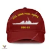 Uss John Paul Jones Ddg-53 Classic Baseball Cap Gift For Navy Veteran, Custom Print/embroidered Us Navy Ships Classic Cap