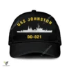 Uss Johnston Dd-821 Classic Baseball Cap Gift For Navy Veteran, Custom Print/embroidered Us Navy Ships Classic Cap