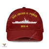 Uss Julius A. Furer Deg-6 Classic Baseball Cap Gift For Navy Veteran, Custom Print/embroidered Us Navy Ships Classic Cap