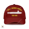 Uss L. Mendel Rivers Ssn-686 Classic Baseball Cap Gift For Navy Veteran, Custom Print/embroidered Us Navy Ships Classic Cap