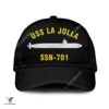 Uss La Jolla Ssn-701 Classic Baseball Cap Gift For Navy Veteran, Custom Print/embroidered Us Navy Ships Classic Cap