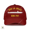 Uss La Jolla Ssn-701 Classic Baseball Cap Gift For Navy Veteran, Custom Print/embroidered Us Navy Ships Classic Cap