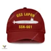 Uss Lapon Ssn-661 Classic Baseball Cap Gift For Navy Veteran, Custom Print/embroidered Us Navy Ships Classic Cap