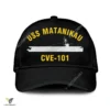 Uss Matanikau Cve-101 Classic Baseball Cap Gift For Navy Veteran, Custom Print/embroidered Us Navy Ships Classic Cap