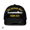 Uss Nathan Hale Ssbn-623 Classic Baseball Cap Gift For Navy Veteran, Custom Print/embroidered Us Navy Ships Classic Cap