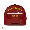 Uss Natoma Bay Cve-62 Classic Baseball Cap Gift For Navy Veteran, Custom Print/embroidered Us Navy Ships Classic Cap
