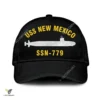 Uss New Mexico Ssn-779 Classic Baseball Cap Gift For Navy Veteran, Custom Print/embroidered Us Navy Ships Classic Cap