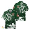 Jameson Hawaiian Shirt For Men - Green Jameson Polynesian Floral Spirit - Summer Beach Vacation Gift