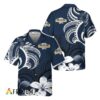 Modelo Hawaiian Shirt For Men - Polynesian Floral Spirit Navy - Casual Streetwear Golf Outfit