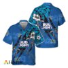 Bud Light Hawaiian Shirt For Men - Polynesian Tattoo Tropical Blue - Casual Streetwear Summer Outfit