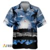 Michelob Ultra Hawaiian Shirt For Men - Tropical Beach Palm Tree Surf - Summer Vacation Outfit Gift