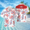 Michelob Ultra Light Beer Hawaiian Shirt For Men - Tropical Floral Pattern - Casual Golf Summer Outfit