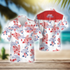 Michelob Ultra Light Beer Hawaiian Shirt For Men - Tropical Floral Pattern - Casual Golf Summer Outfit