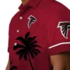 Atlanta Falcons Hawaiian Shirt � Beach Sunset Red Black Casual Button Down For Men & Women