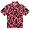 Atlanta Falcons Hawaiian Shirt � Floral Pineapple Red Casual Button Down For Men & Women