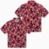 Atlanta Falcons Hawaiian Shirt � Floral Pineapple Red Casual Button Down For Men & Women