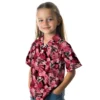 Atlanta Falcons Hawaiian Shirt � Floral Pineapple Red Casual Button Down For Men & Women