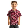 Atlanta Falcons Hawaiian Shirt � Floral Pineapple Red Casual Button Down For Men & Women