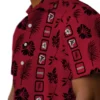 Atlanta Falcons Hawaiian Shirt � Framed Floral Red Casual Button Down For Men & Women