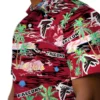 Atlanta Falcons Hawaiian Shirt � Tropical Palms, Casual Button Down For Men & Women