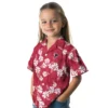 Atlanta Falcons Hawaiian Shirt � Hibiscus Clusters Red Casual Button Down For Men & Women