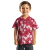 Atlanta Falcons Hawaiian Shirt � Hibiscus Clusters Red Casual Button Down For Men & Women