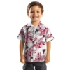 Atlanta Falcons Hawaiian Shirt � Hibiscus Palm Leaves Red White Casual Button Down For Men & Women