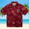 Atlanta Falcons Hawaiian Shirt � Jungle Vibes Red Casual Button Down For Men & Women