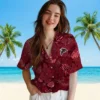 Atlanta Falcons Hawaiian Shirt � Jungle Vibes Red Casual Button Down For Men & Women