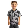 Atlanta Falcons Hawaiian Shirt � Monstera Leaf Pattern Black Casual Button Down For Men & Women